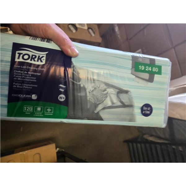 6 Boxes Of Tork Cleaning Cloths
