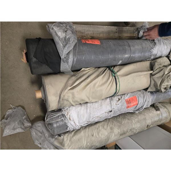 4 Rolls Of Fabric
