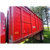 Image 47 : 1978 Chev C65 gas grain truck, V8 5&2 spd, 11Rx22.5s, showing 85,336 Km, 16 ft. wood box & hoist, Ro