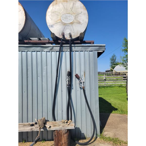 300-gal 2 compartment fuel tank