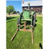 Image 2 : JD 3020 gas tractor, 65HP. 8 spd c/w 148 loader with forks & bucket, Replaced steering valve( 2025).