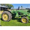 Image 4 : JD 3020 gas tractor, 65HP. 8 spd c/w 148 loader with forks & bucket, Replaced steering valve( 2025).