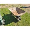 Image 3 : Wheel barrow & JD lawn sweep