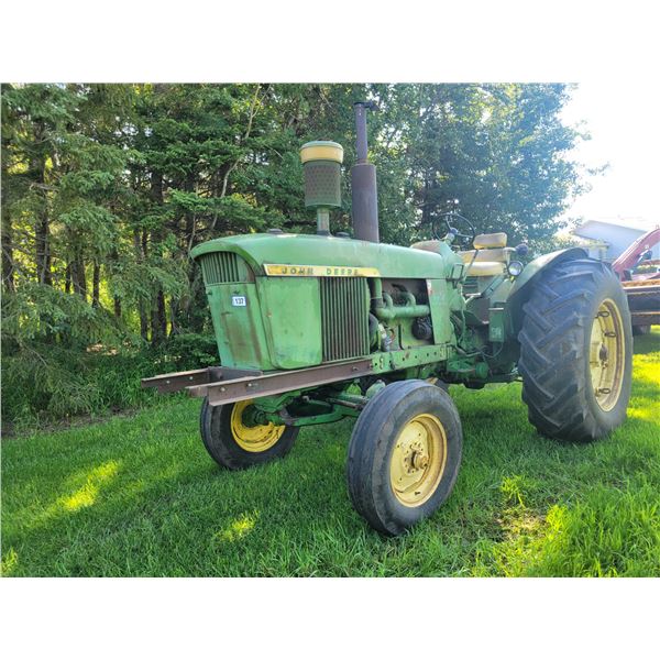 JD 4010 diesel. Rebuilt engine at 3000 hrs. New batteries. Showing 3600 hrs. Post pounder attachment