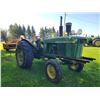 Image 3 : JD 4010 diesel. Rebuilt engine at 3000 hrs. New batteries. Showing 3600 hrs. Post pounder attachment