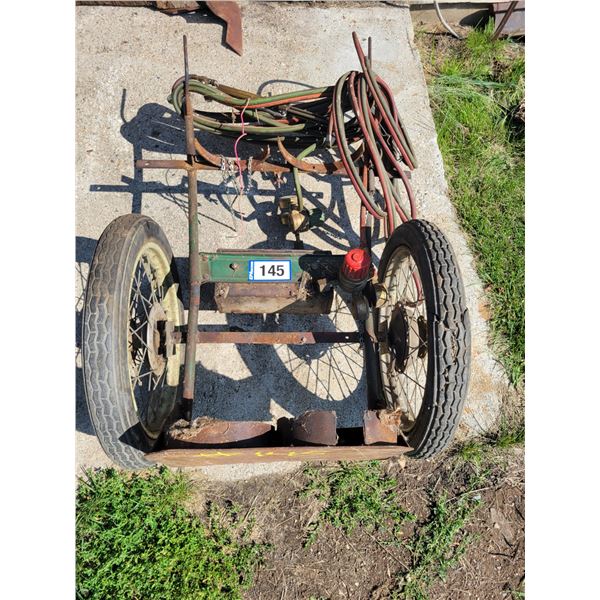 Cart & cutting torch