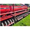 Image 14 : I.H 20 ft ( 2-10's) 6200 press drills c/w grass & back on transport, working order, Shedded,  SN 039