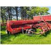 Image 1 : I.H 20 ft ( 2-10's) 6200 press drills c/w grass & back on transport, working order, Shedded,  SN 039