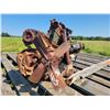 Image 7 : Tidy tank, V8 motor, tine harrows, sitting on Wagon, sold for scrap