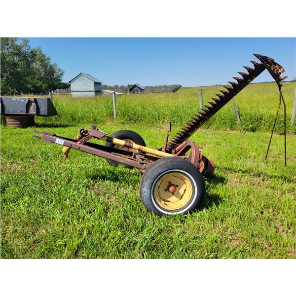 Cockshutt Model 455 trail type sickle mower