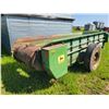 Image 4 : JD 54 manure spreader #54, PTO, V.G. floor, One owner, shedded, SN. 0054018547W.