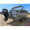 Image 5 : PONTOON BOAT & TRAILER : 2015 Princecraft Sportfisher 21 : Smarthauler Trailer : Mercury 60HP