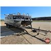 Image 6 : PONTOON BOAT & TRAILER : 2015 Princecraft Sportfisher 21 : Smarthauler Trailer : Mercury 60HP