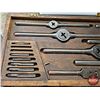 Image 5 : Tap & Die Set : Butterfield & Co : Model 117 (w/Wood Case)  (Note: Missing 2 Thread Taps)
