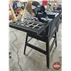 Image 6 : Table Saw w/Stand : Mastercraft 10" c/w Face Shield (Measures: 35"H x 35"W)