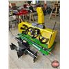 Image 3 : John Deere Quick Hitch Snowblower 54" : Front Mount (Fits 1025R Tractor)