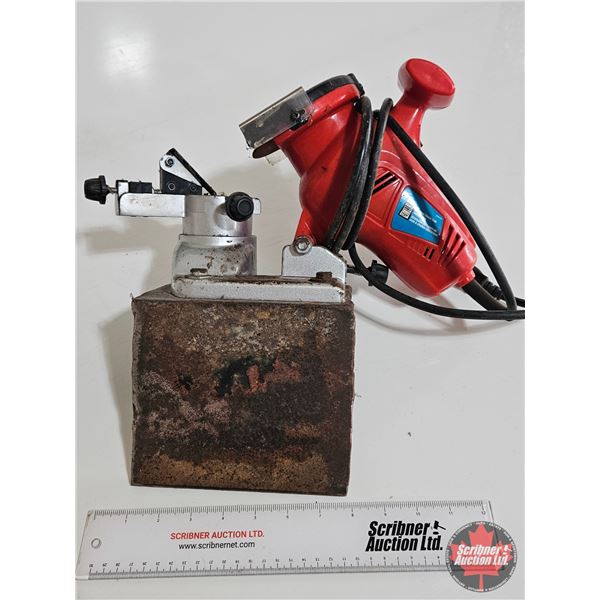 POWERFIST Electric Chainsaw Sharpener