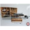 Image 1 : Wood Working Tool Combo : Router Crafter; Dove Tail Template; Wood Storage Cabinet w/contents ..