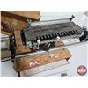 Image 2 : Wood Working Tool Combo : Router Crafter; Dove Tail Template; Wood Storage Cabinet w/contents ..