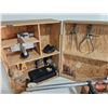 Image 5 : Wood Working Tool Combo : Router Crafter; Dove Tail Template; Wood Storage Cabinet w/contents ..