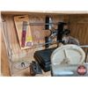 Image 6 : Wood Working Tool Combo : Router Crafter; Dove Tail Template; Wood Storage Cabinet w/contents ..
