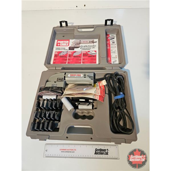Porter Cable Profile Sander w/Carry Case