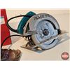 Image 4 : Makita Circ Saw w/Saw Blades & Mastercraft Tool/Carry Box
