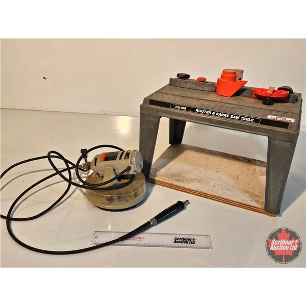 Black & Decker Hobby Router w/Router Table