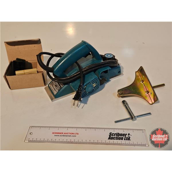 Makita Power Planer w/Accessories