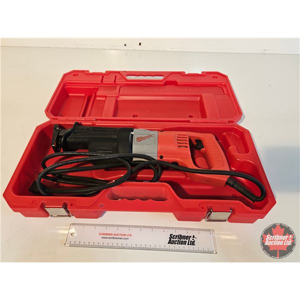 Milwaukee Sawzall w/Carry Case