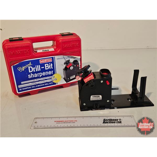 Drill Bit Sharpener "Martek"