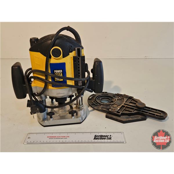 POWERFIST Electric Plunge Router : 15amp 120v