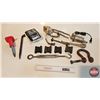 Image 1 : Grouping : In-Line Circulating Heater; Double Action Spring Hinges (4); Barrel Wrench; Chisel; Chain