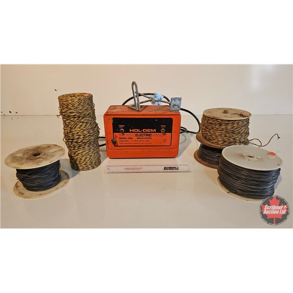 Electric Fencing Combo : Hol-Dem Power Unit & Wire