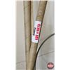 Image 4 : Grouping : - (3) Antenna's : 8ft Long - Aluminum Tubing from Radio/TV Antenna