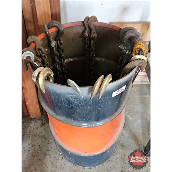 Oil Drum/Barrel with Chain & Boomer (Variety)