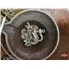 Image 3 : Barrel of Chain (4 Chains) & Variety of Hooks