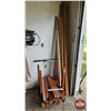 Image 1 : Variety of Strips of Wood, Mouldings & Cedar Dog Legs