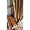 Image 4 : Variety of Strips of Wood, Mouldings & Cedar Dog Legs