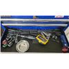 Image 6 : Rolling Cabinet Tool Box w/Contents : Evercraft (Top / Middle / Bottom Boxes)