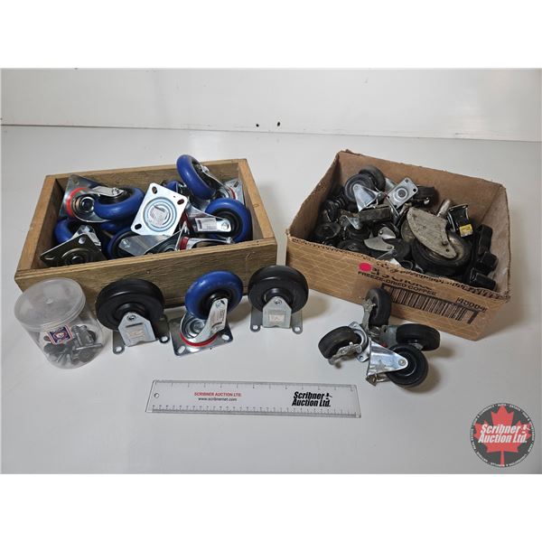 Castor Wheels (Variety) : 4" & 2-1/2"