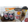 Image 3 : Variety Shop Fluids Grouping (Full / Partial Full) - WD40 - Bar's Leak - STP - Anti-Freeze - Grease 