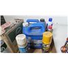 Image 6 : Variety Shop Fluids Grouping (Full / Partial Full) - WD40 - Bar's Leak - STP - Anti-Freeze - Grease 