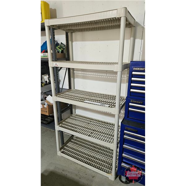 Shelving Unit (Plastic) (6ft H x 3ft W x 18"D)