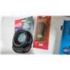Image 4 : Grouping - Variety : Storage Hooks, Hour Meter, 75ft Tape, Electric Fence Wire Grabber, Fencing Plie