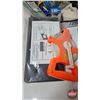 Image 8 : Grouping - Variety : Storage Hooks, Hour Meter, 75ft Tape, Electric Fence Wire Grabber, Fencing Plie