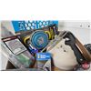 Image 9 : Grouping - Variety : Storage Hooks, Hour Meter, 75ft Tape, Electric Fence Wire Grabber, Fencing Plie