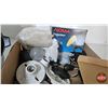 Image 3 : Grouping - Electrical : Trouble Light, Flood Light, Cord Ends, Light Sockets, Switch Plates, Magnifi