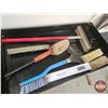 Image 2 : Mechanics Cart w/Contents! (Car Wash Brushes & Windshield Squeegee)
