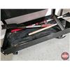 Image 4 : Mechanics Cart w/Contents! (Car Wash Brushes & Windshield Squeegee)